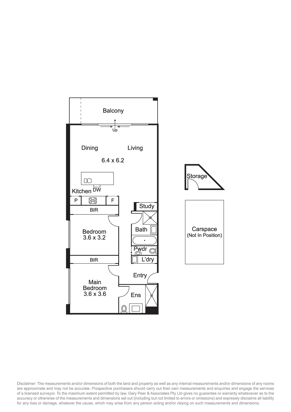 Floorplan of Homely apartment listing, 7/440 Kooyong Road, Caulfield South VIC 3162