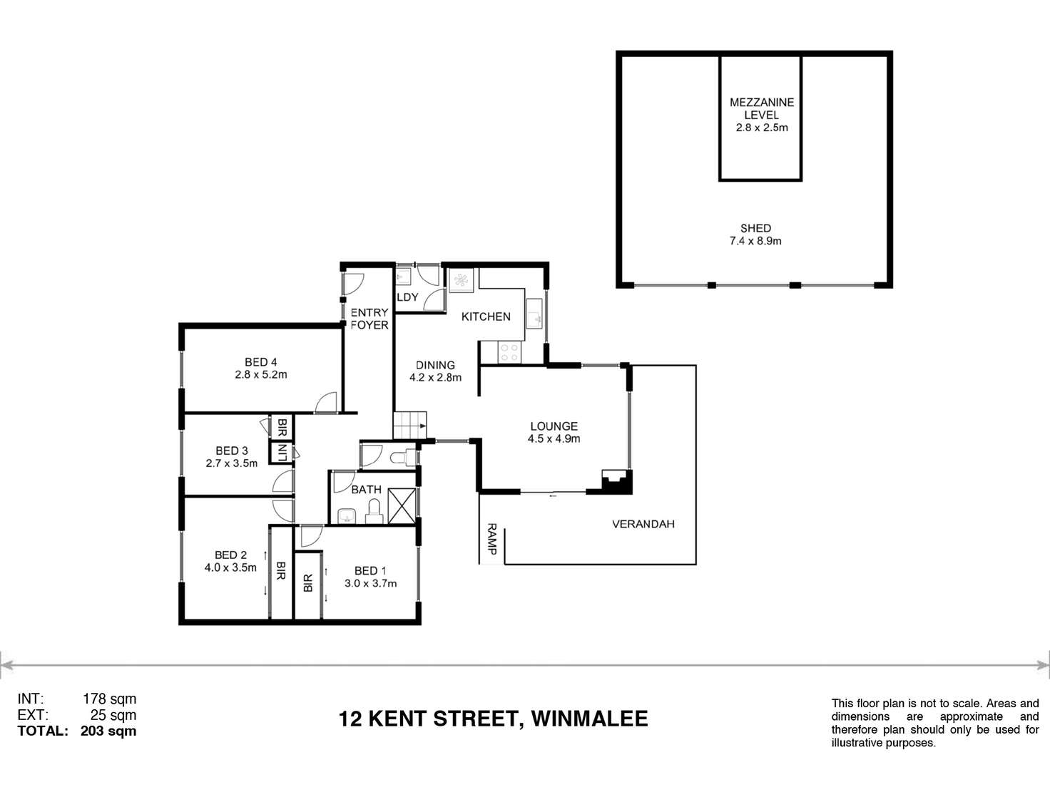 Floorplan of Homely house listing, 12 Kent Street, Winmalee NSW 2777