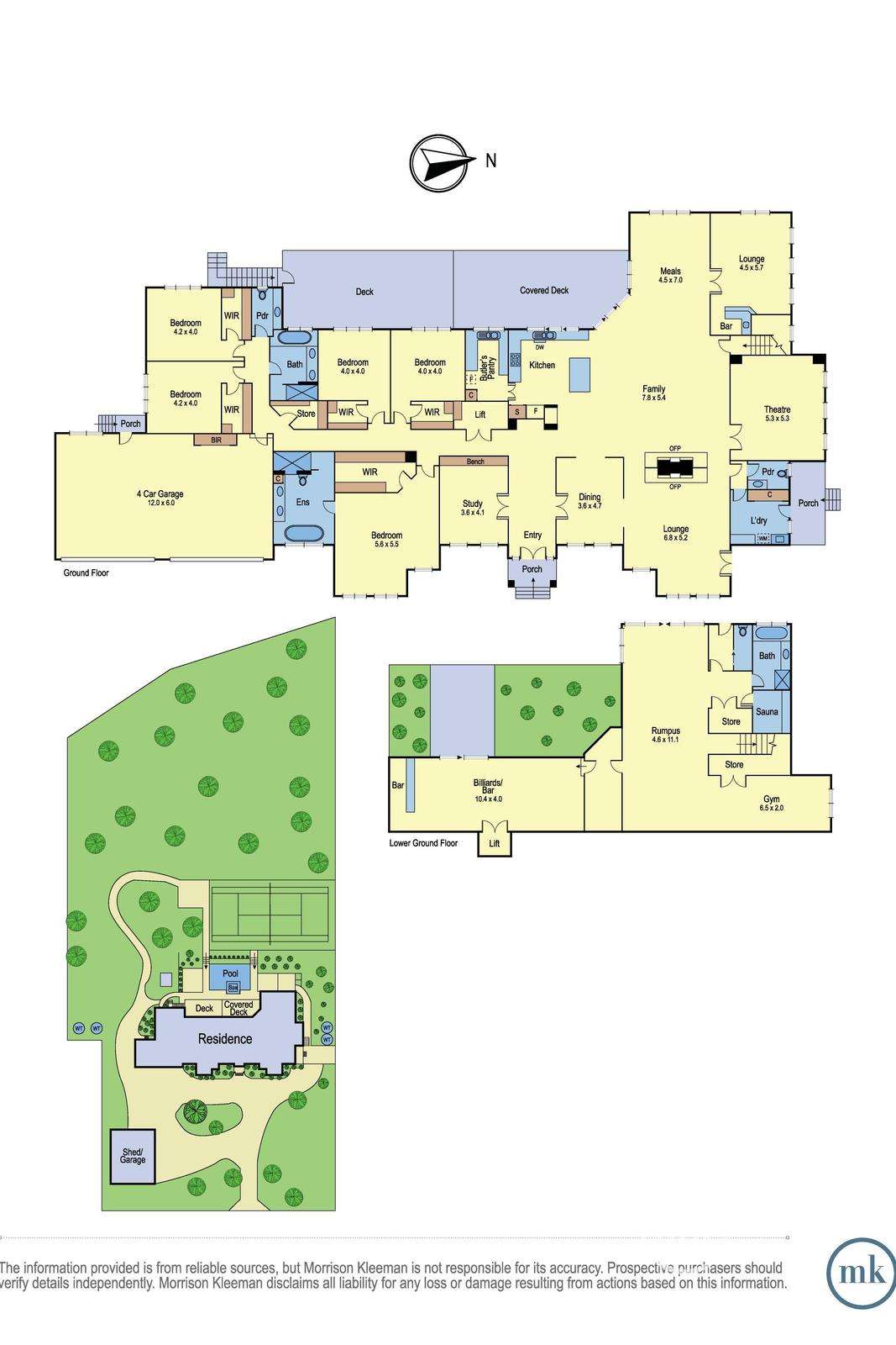 Floorplan of Homely house listing, 39 Craig Road, Plenty VIC 3090