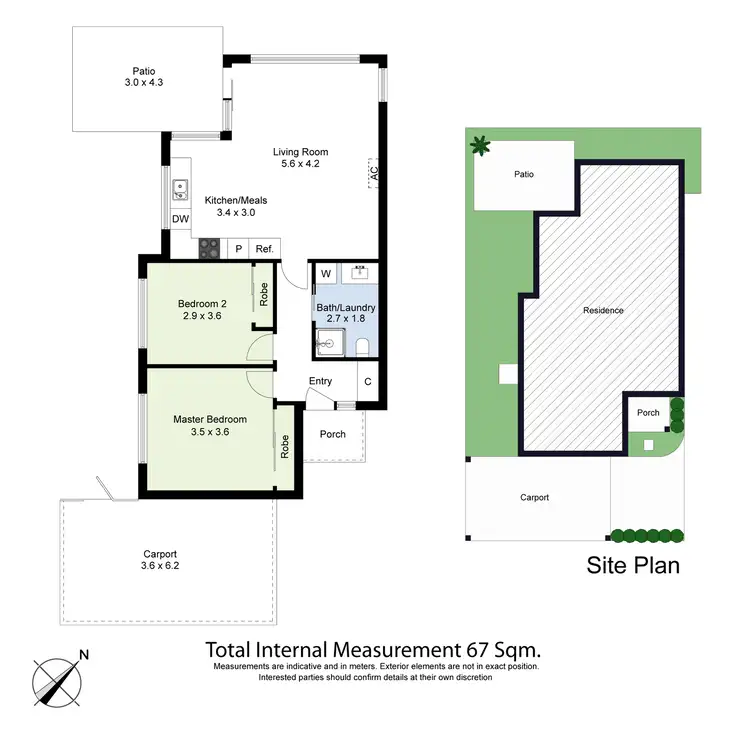 Floorplan of Homely villa listing, 1/9 Kenneth Street, Braybrook VIC 3019