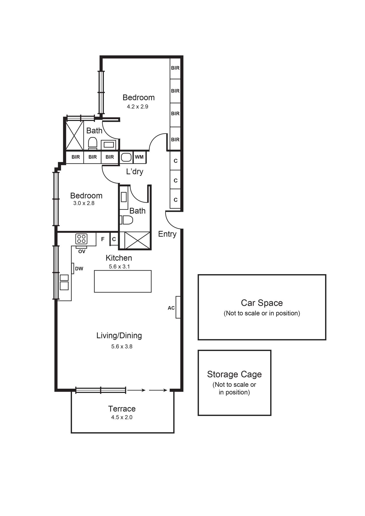 Floorplan of Homely unit listing, 7/466 Kooyong Road, Caulfield South VIC 3162