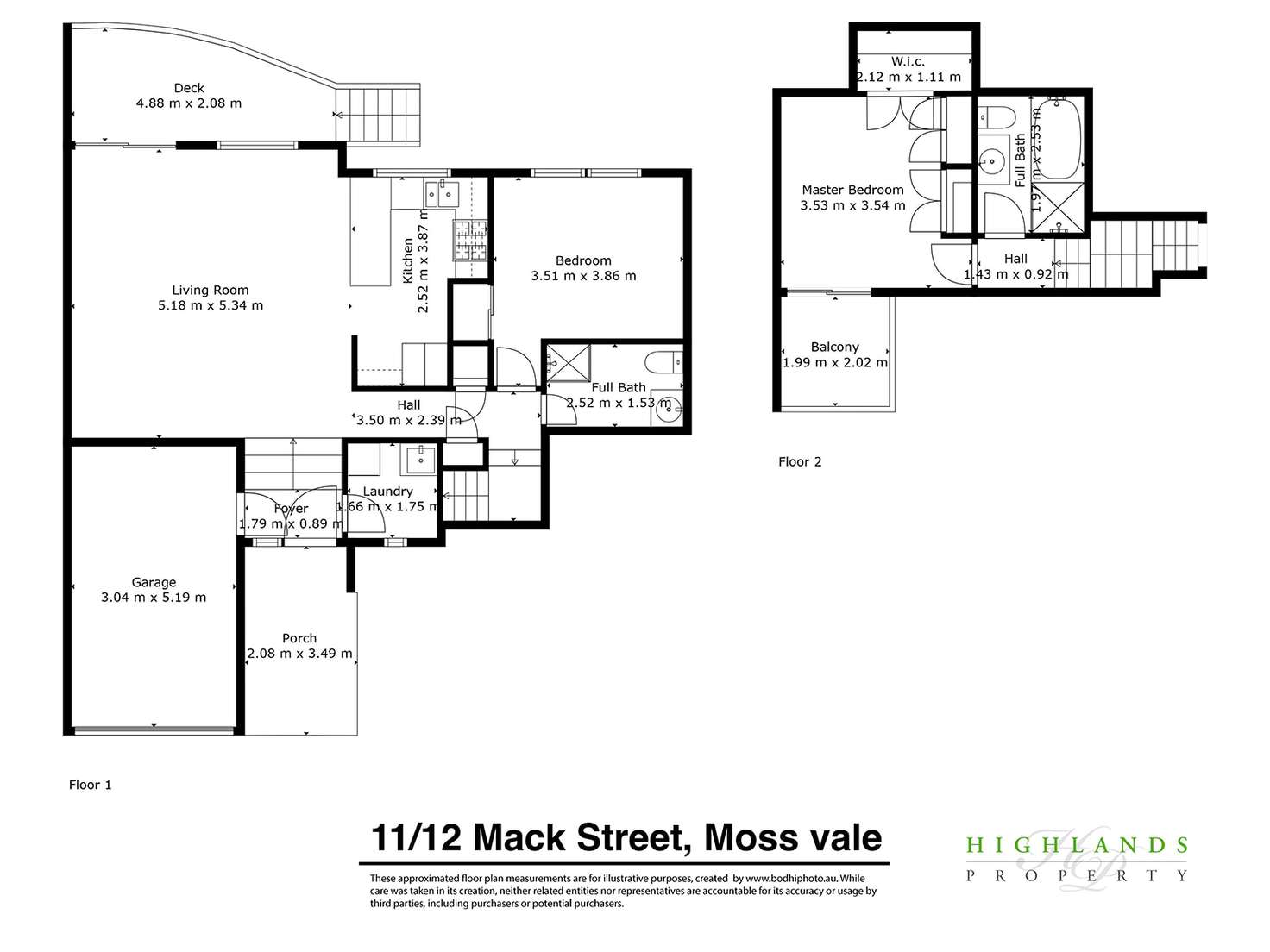 Floorplan of Homely villa listing, 11/12 Mack Street, Moss Vale NSW 2577