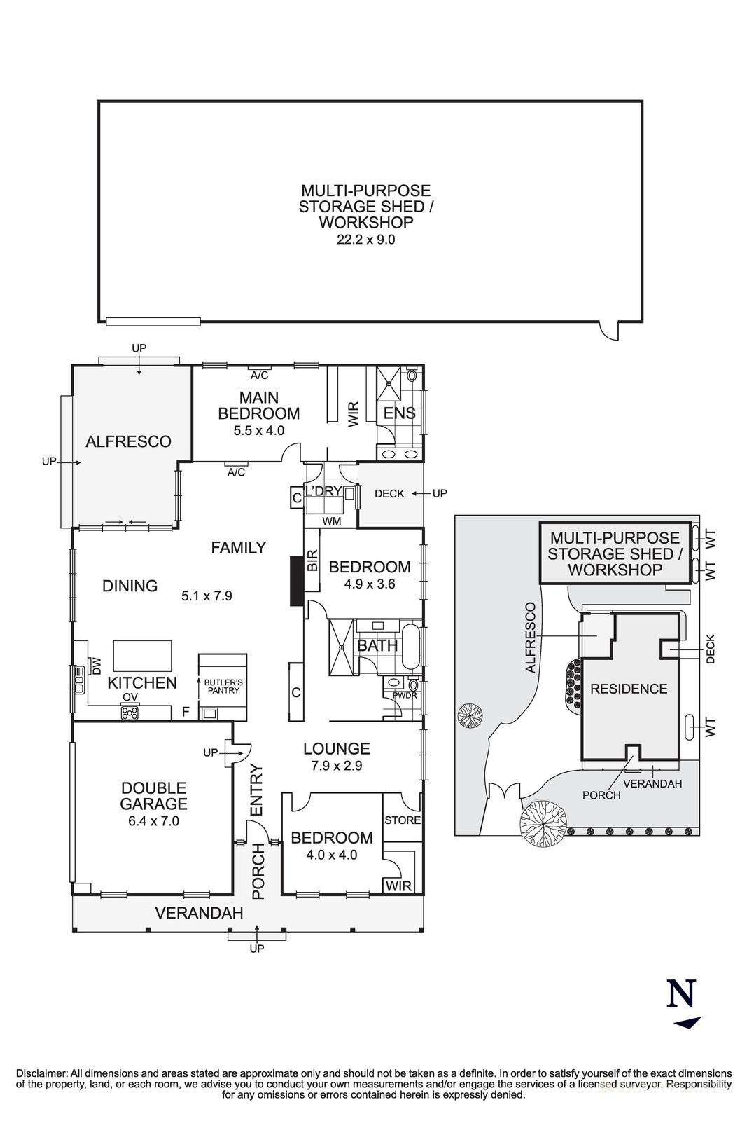 Floorplan of Homely house listing, 2064 Donnybrook Road, Yan Yean VIC 3755