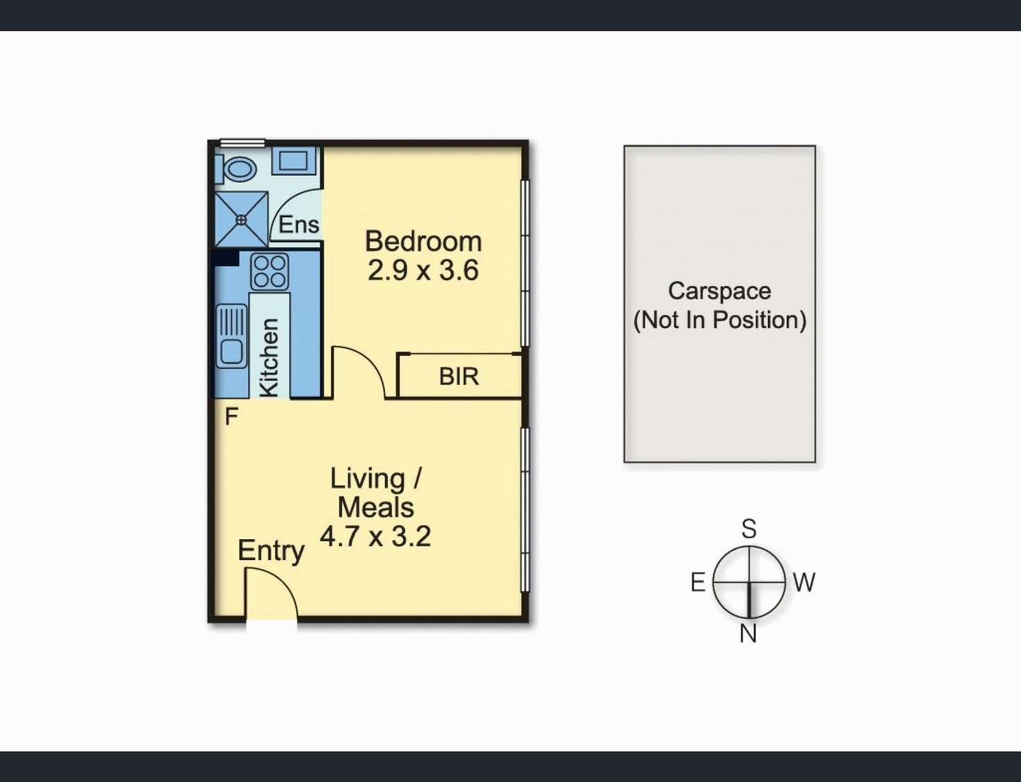Floorplan of Homely apartment listing, 1/6 Edgar Street, Glen Iris VIC 3146