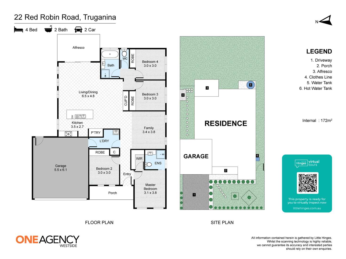 Floorplan of Homely house listing, 22 Red Robin Road, Truganina VIC 3029