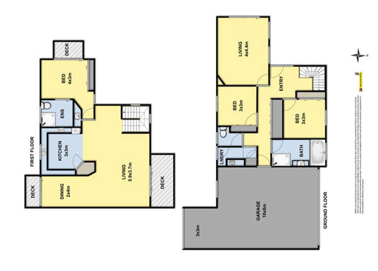 Floorplan of Homely house listing, 4 Holzer Drive, Apollo Bay VIC 3233