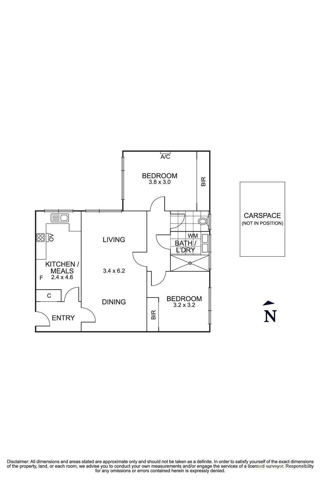 Floorplan of Homely unit listing, 4/1 Bevan Street, Balwyn VIC 3103