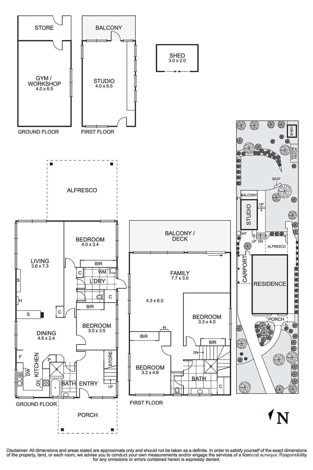 Floorplan of Homely house listing, 63 Buena Vista Drive, Montmorency VIC 3094