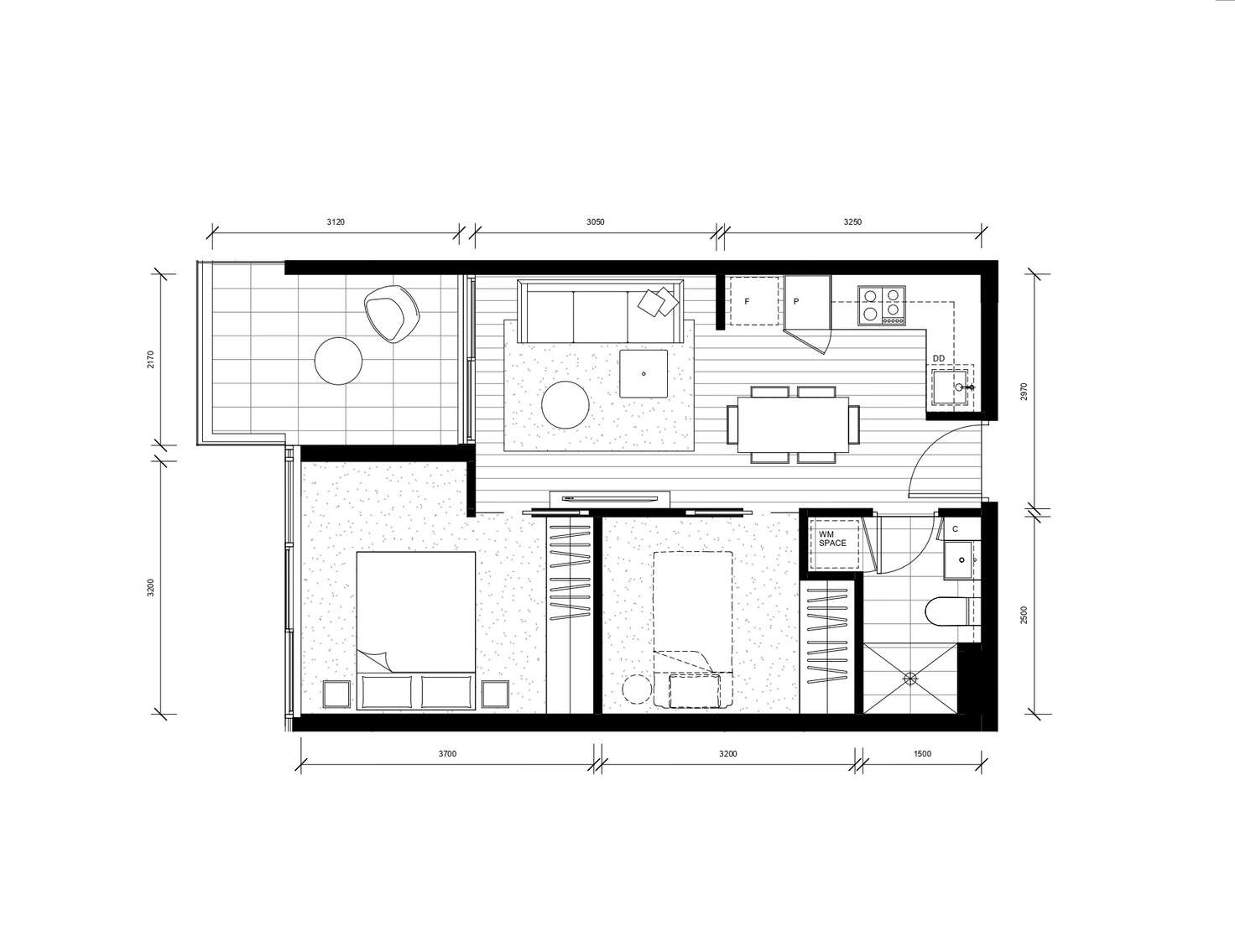 Floorplan of Homely apartment listing, 324/188 Whitehorse Road, Balwyn VIC 3103