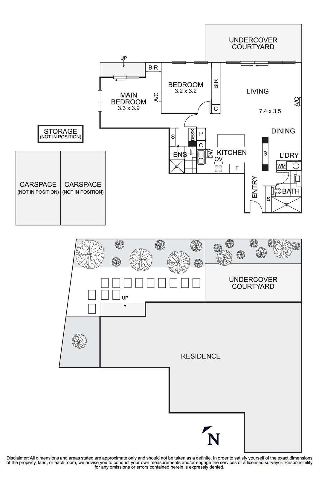 Floorplan of Homely apartment listing, G04/181 Manningham Road, Templestowe Lower VIC 3107