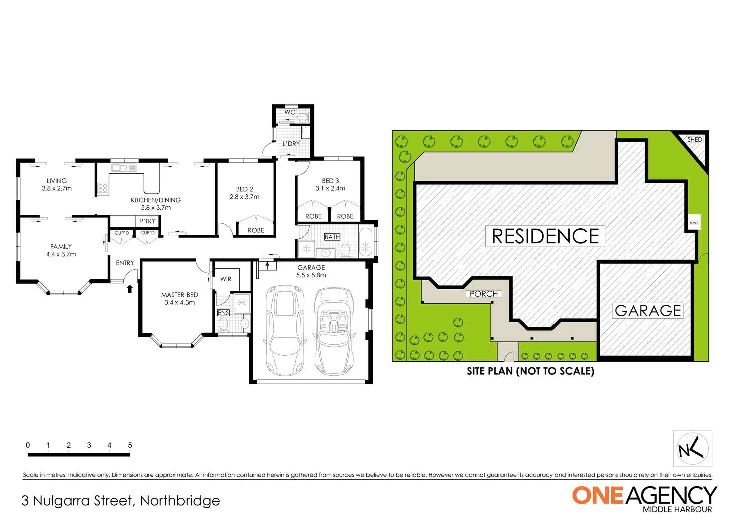 Floorplan of Homely house listing, 3 Nulgarra Street, Northbridge NSW 2063