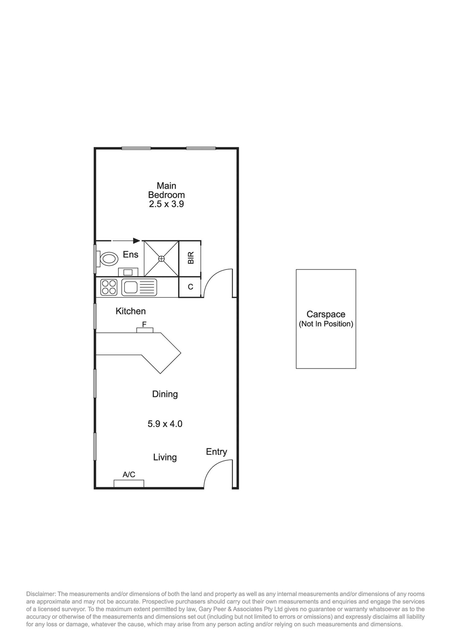 Floorplan of Homely apartment listing, 7/28 Park Road, Middle Park VIC 3206