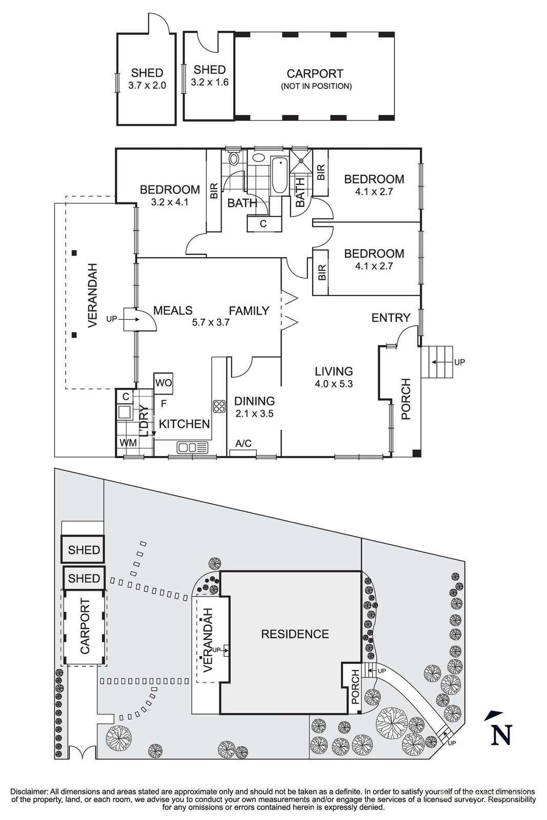 Floorplan of Homely house listing, 1 Falcon Court, Doncaster East VIC 3109