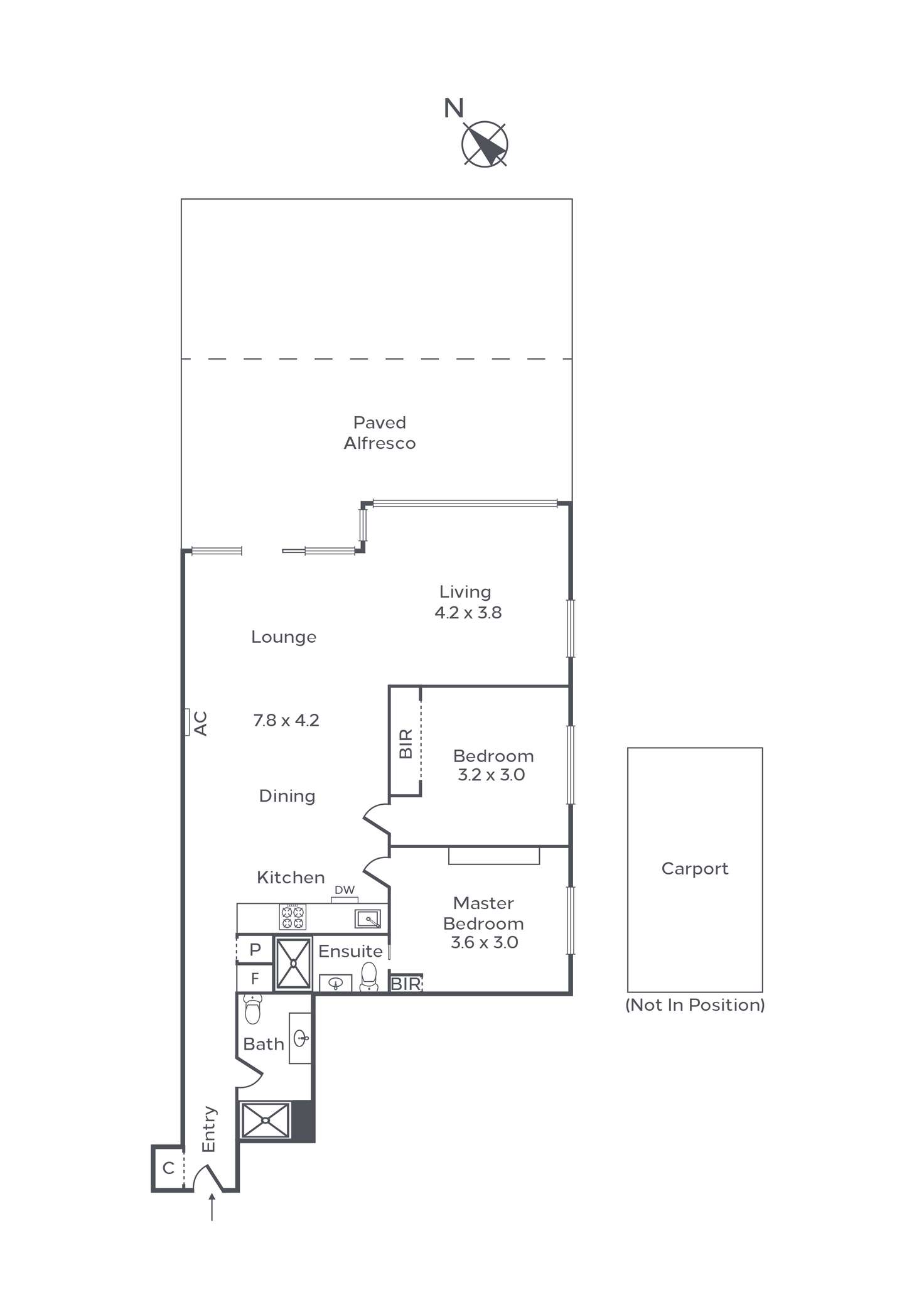 Floorplan of Homely apartment listing, 110/1 Moreland Street, Footscray VIC 3011