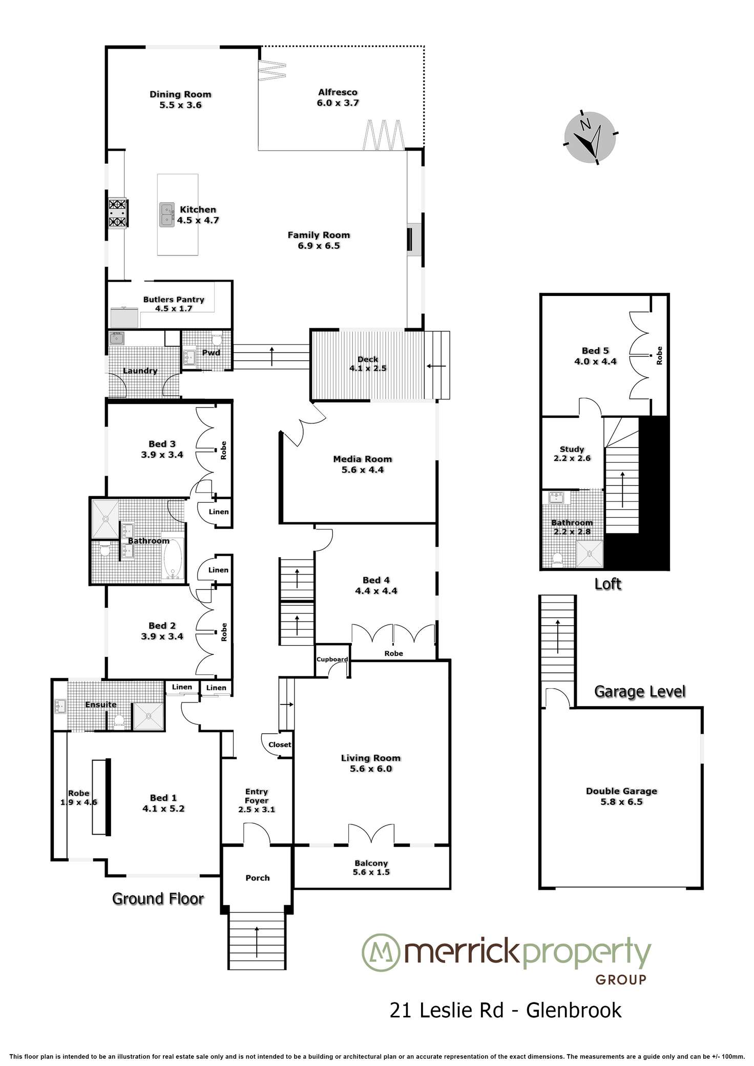 Floorplan of Homely house listing, 21 Leslie Road, Glenbrook NSW 2773