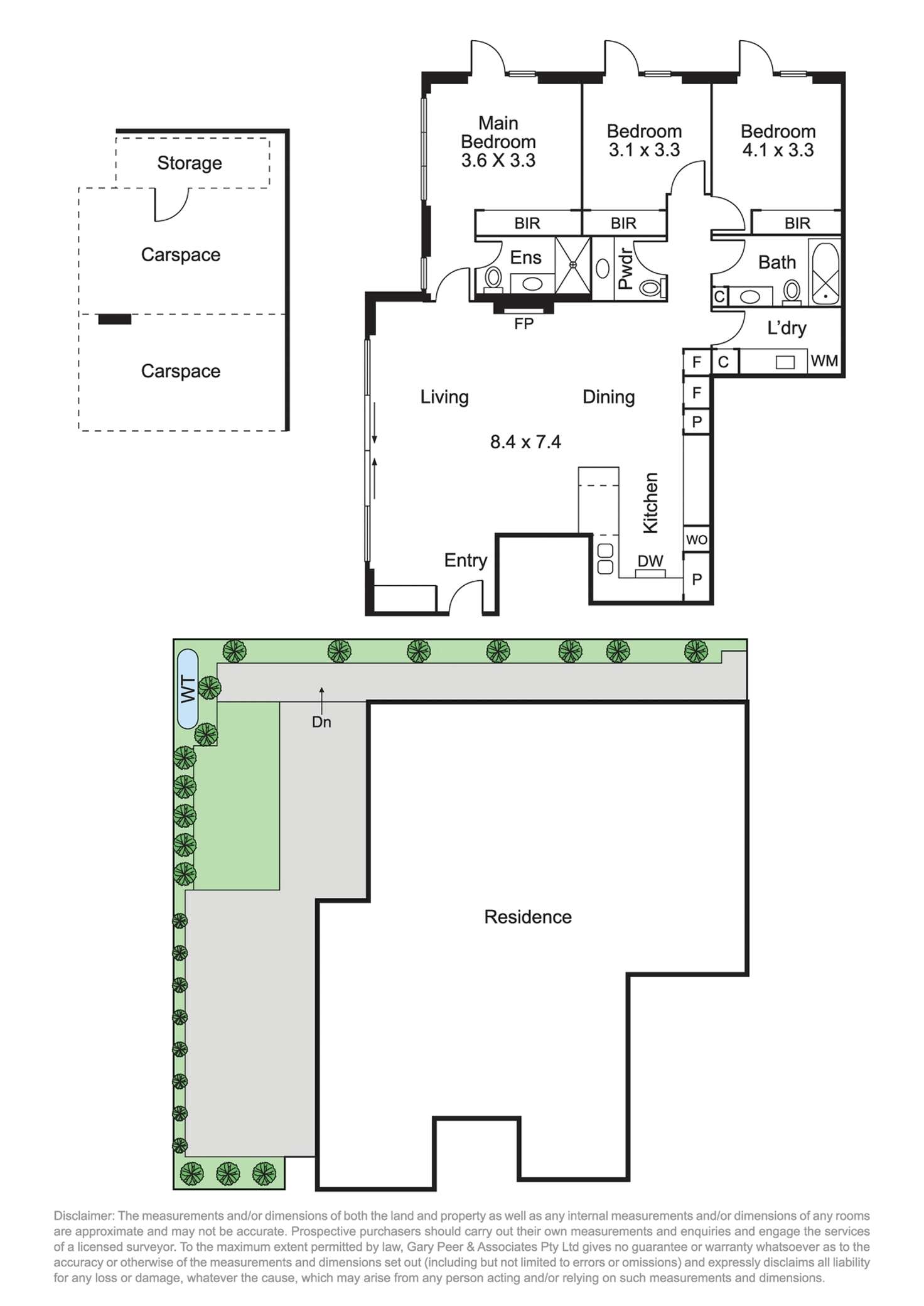 Floorplan of Homely apartment listing, 1/2 Wilks Street, Caulfield North VIC 3161