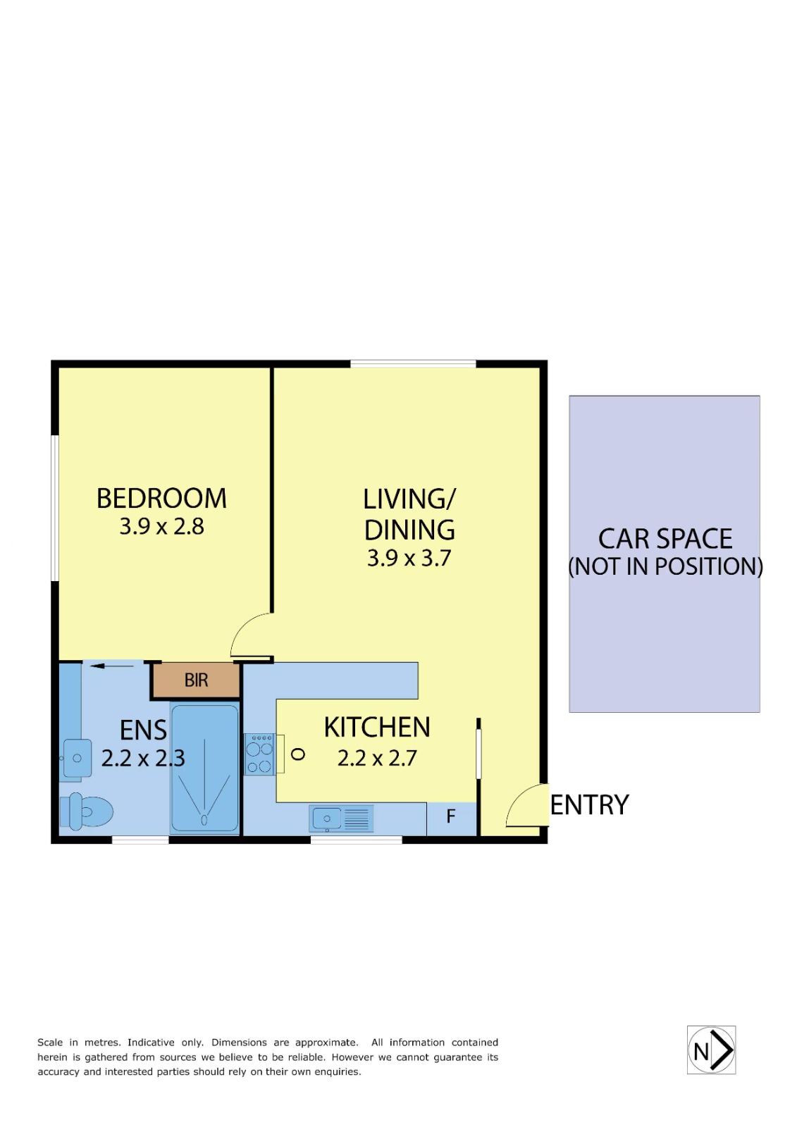 Floorplan of Homely apartment listing, 24/250 Dandenong Road, St Kilda East VIC 3183
