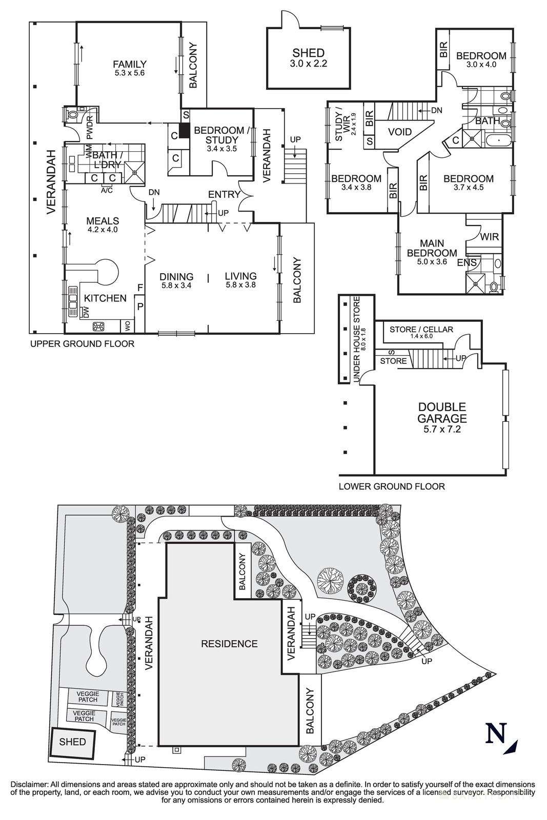 Floorplan of Homely house listing, 15 Manuela Terrace, Ringwood North VIC 3134