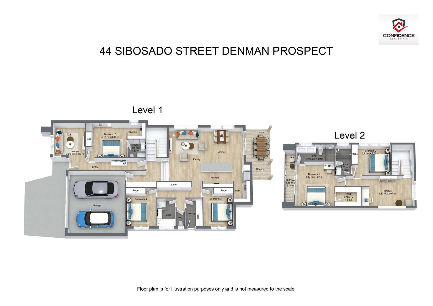 Floorplan of Homely house listing, 44 Sibosado Street, Denman Prospect ACT 2611