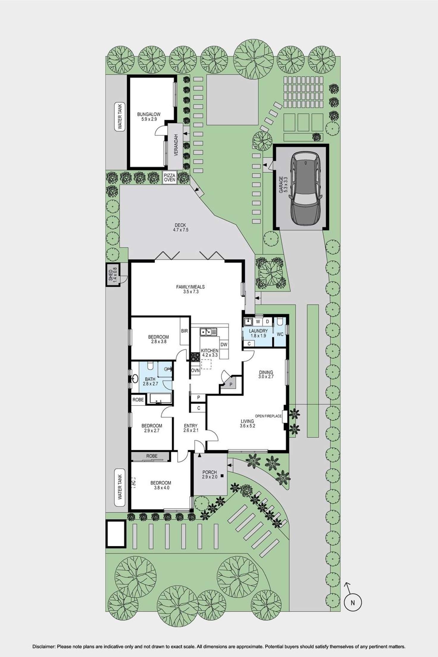 Floorplan of Homely house listing, 23 Haigh Street, Bentleigh East VIC 3165