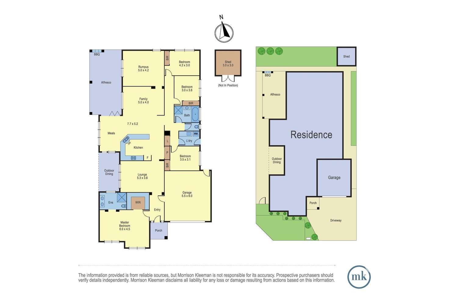 Floorplan of Homely house listing, 33 Senecio Drive, Doreen VIC 3754