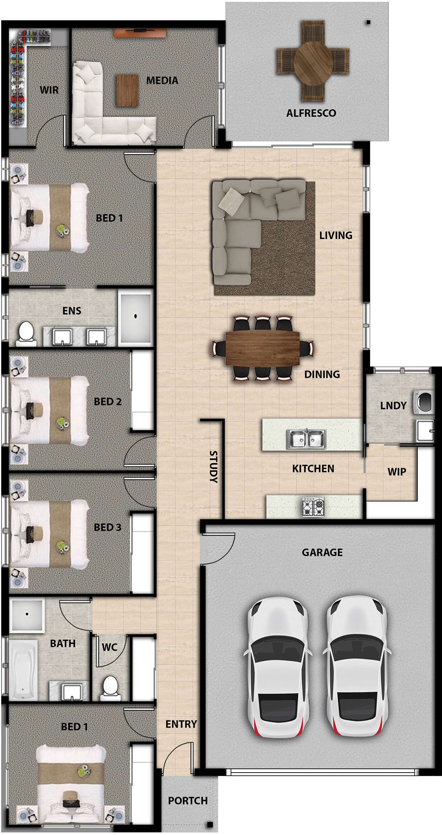 Floorplan of Homely house listing, 50 Maritime Way, Trinity Beach QLD 4879