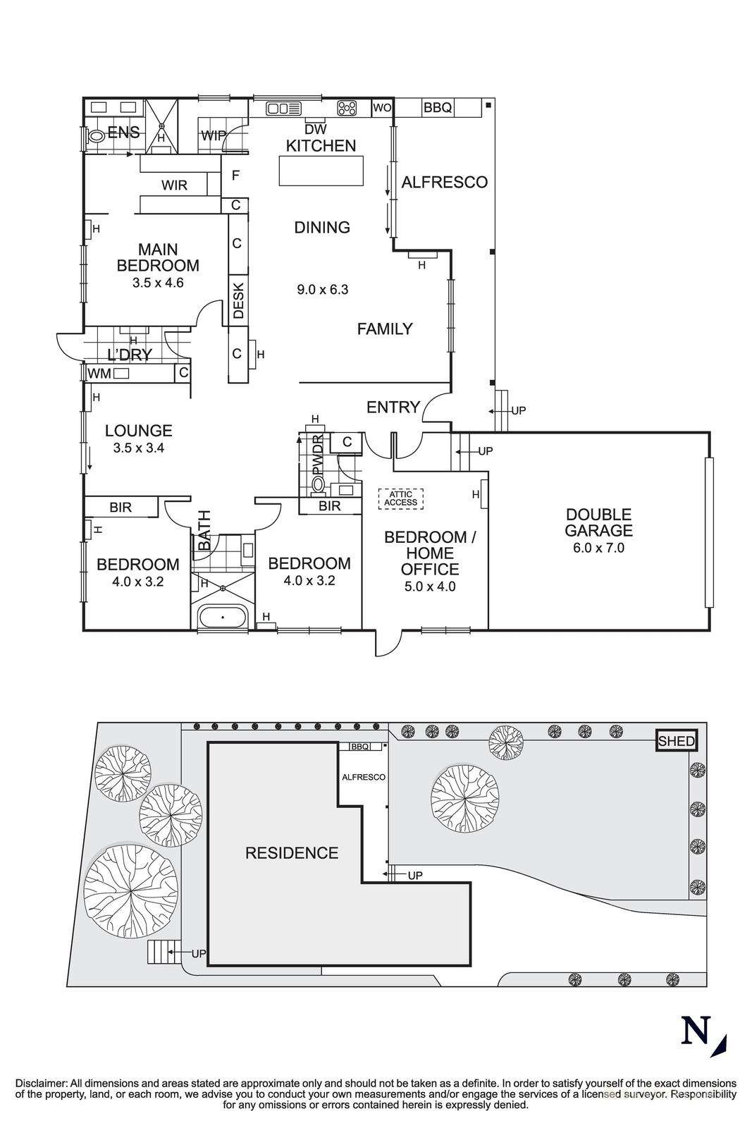 Floorplan of Homely house listing, 18A Calrossie Avenue, Montmorency VIC 3094