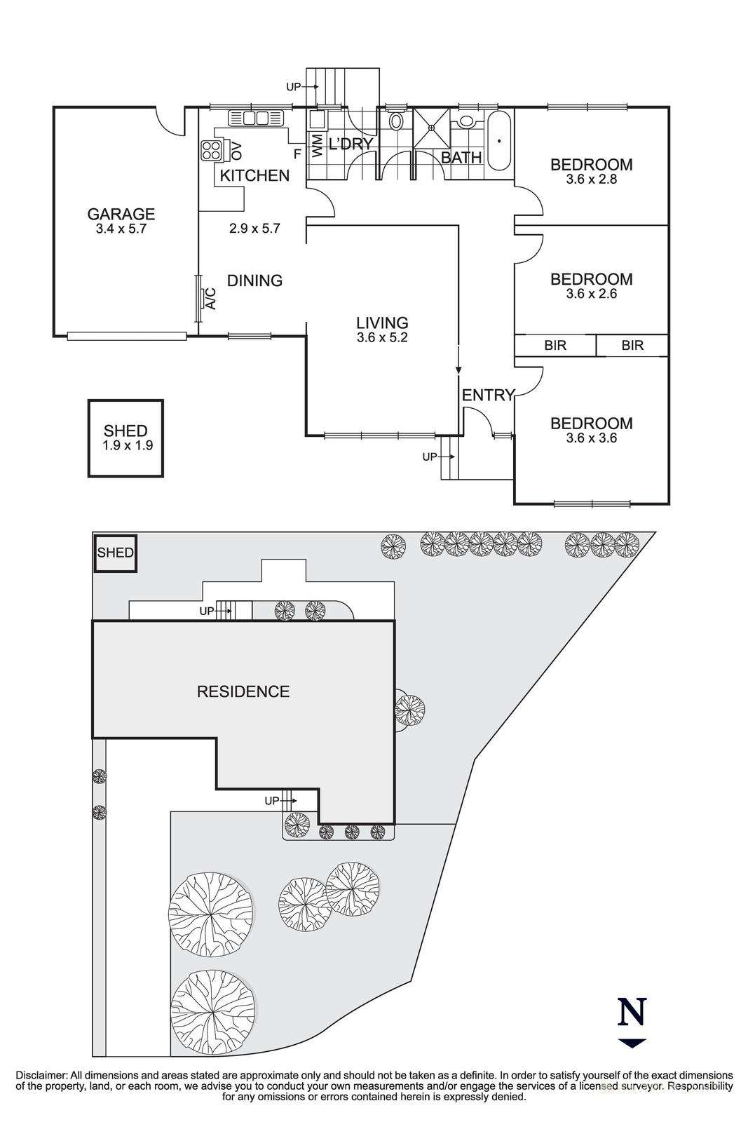 Floorplan of Homely house listing, 3 Gibson Court, Ringwood VIC 3134