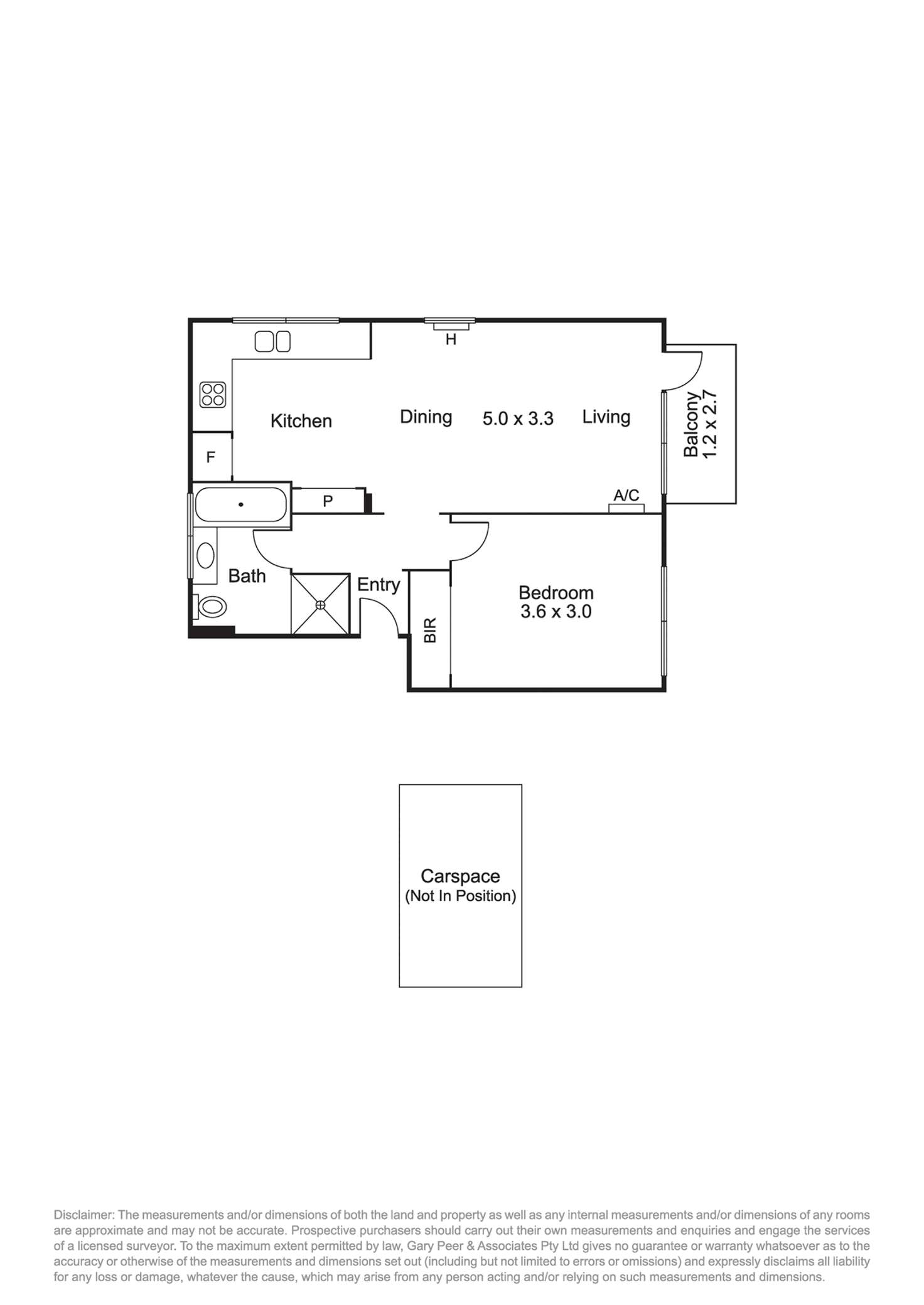 Floorplan of Homely apartment listing, 1/130 Alma Road, St Kilda East VIC 3183