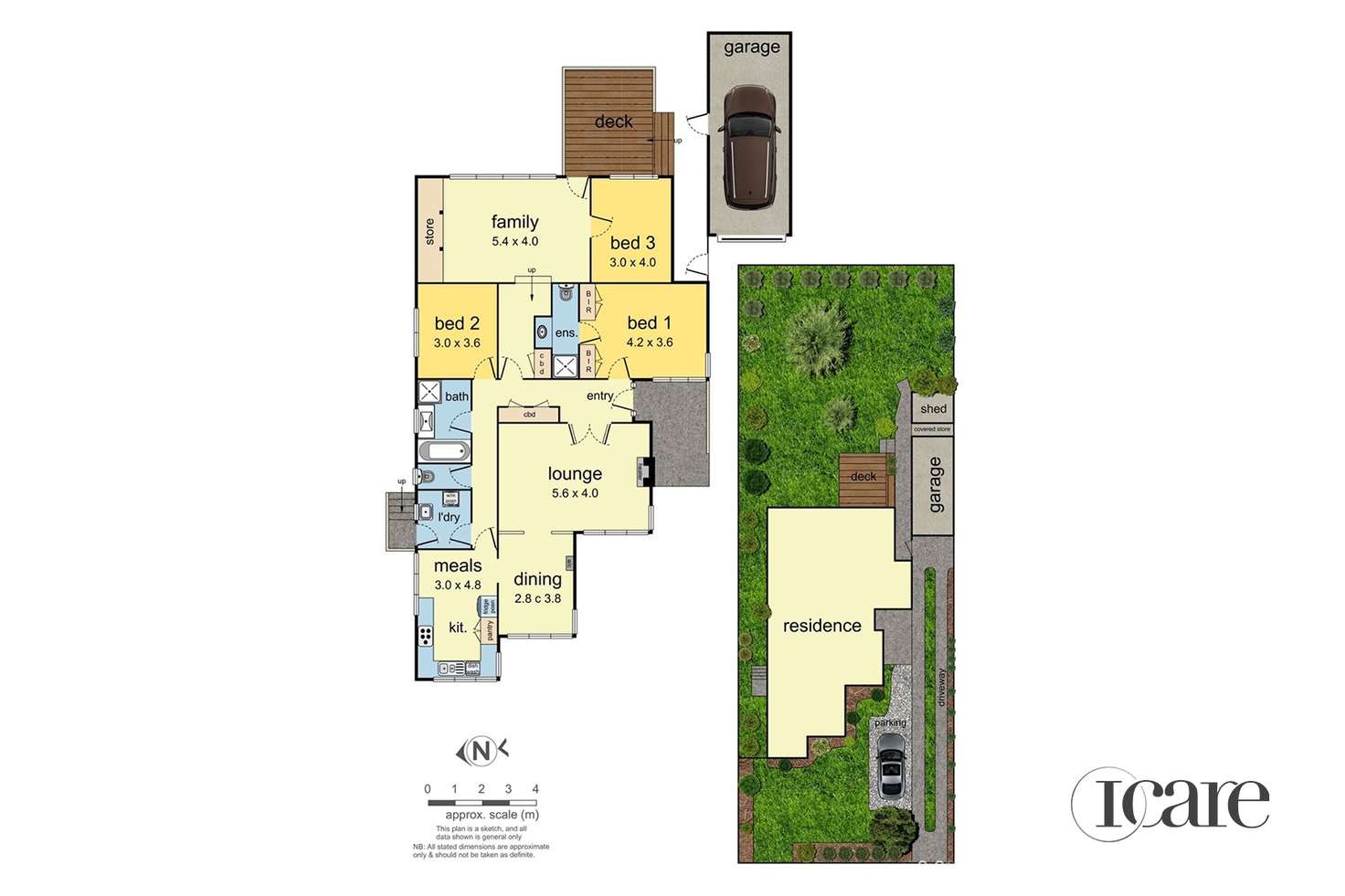 Floorplan of Homely house listing, 55 Surrey Road, Blackburn North VIC 3130