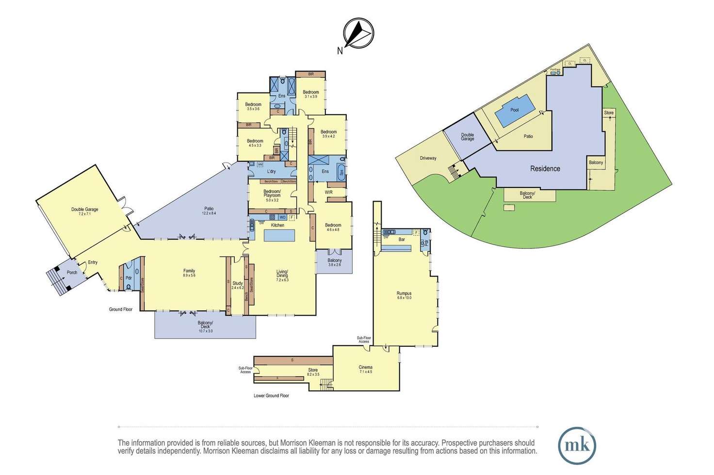 Floorplan of Homely house listing, 6 Sugar Gum Boulevard, Greensborough VIC 3088
