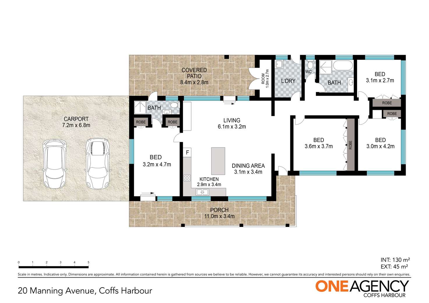 Floorplan of Homely house listing, 20 Manning Avenue, Coffs Harbour NSW 2450
