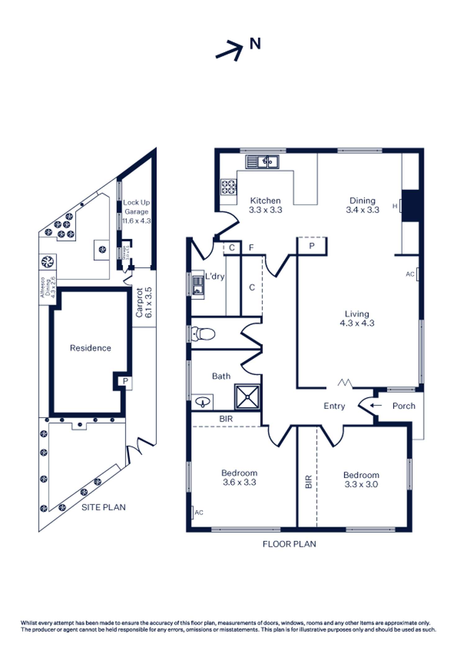 Floorplan of Homely house listing, 27 Richard Street, Williamstown VIC 3016