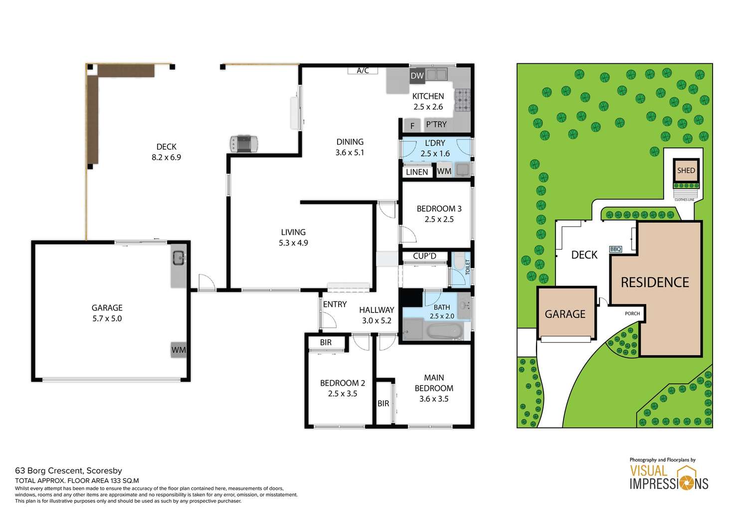 Floorplan of Homely house listing, 63 Borg Crescent, Scoresby VIC 3179