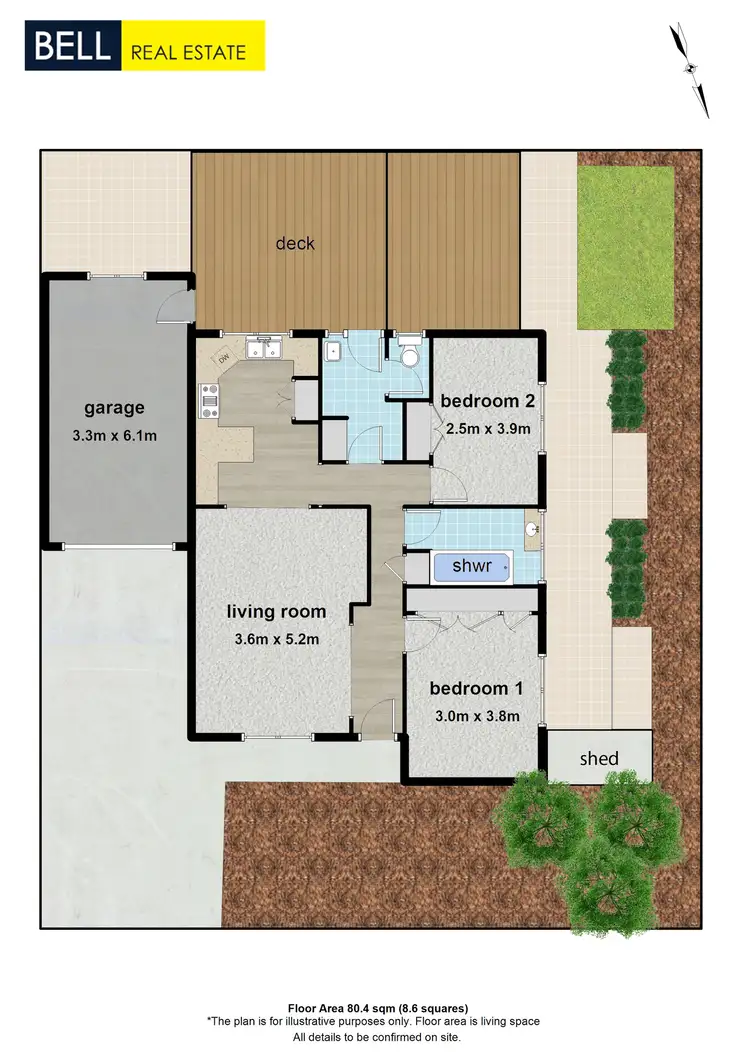 Floorplan of Homely unit listing, 6/76-78 Sherlock Road, Croydon VIC 3136