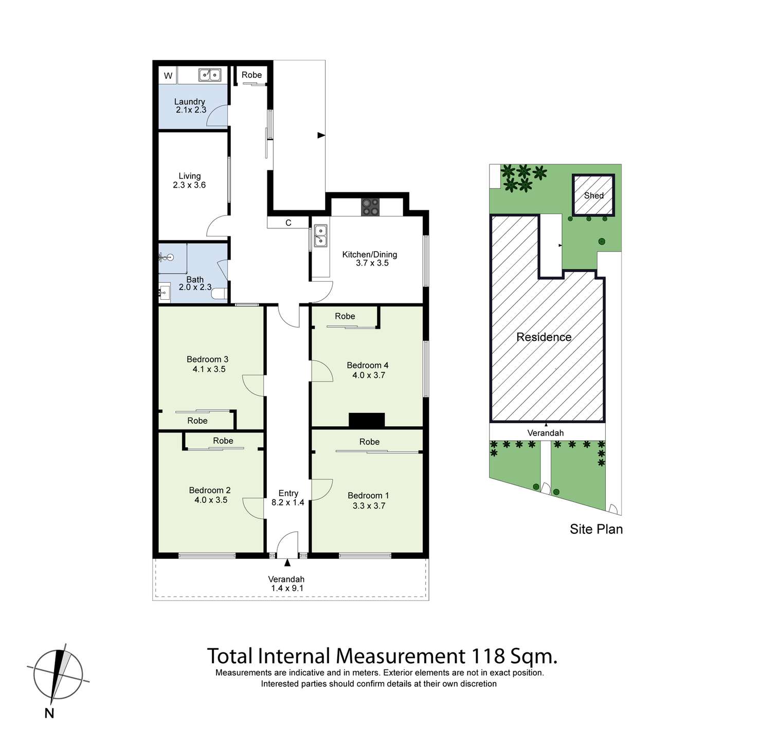 Floorplan of Homely house listing, 205 Buckley Street, Seddon VIC 3011