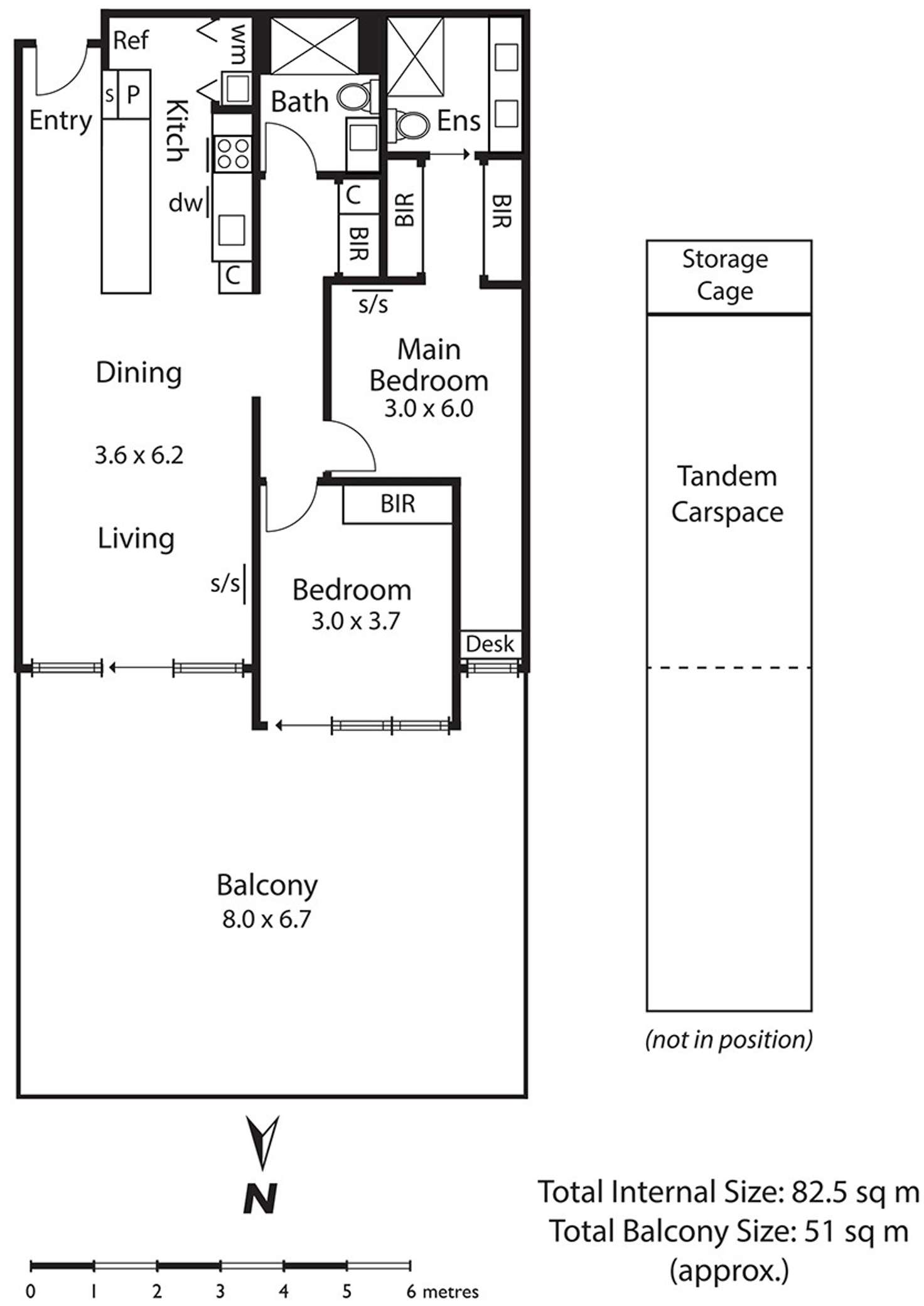 Floorplan of Homely apartment listing, 202/380 Bay Street, Brighton VIC 3186