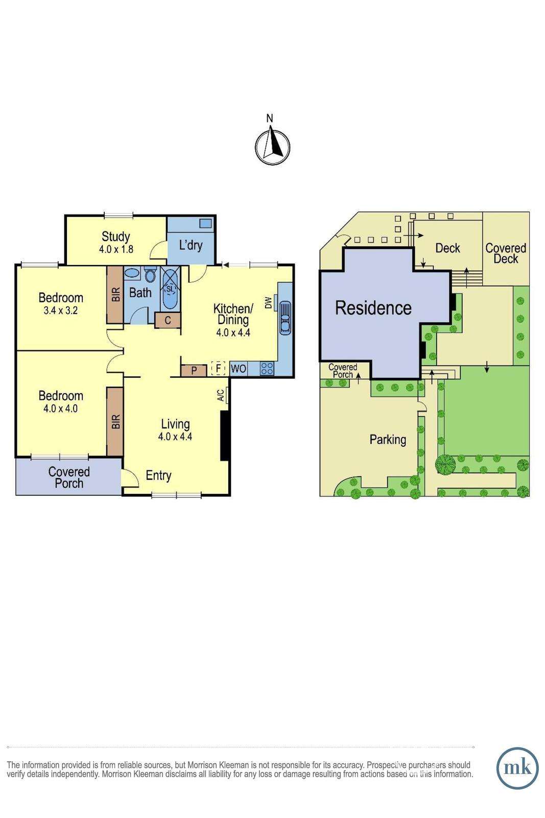 Floorplan of Homely unit listing, 1/184 Grimshaw Street, Greensborough VIC 3088