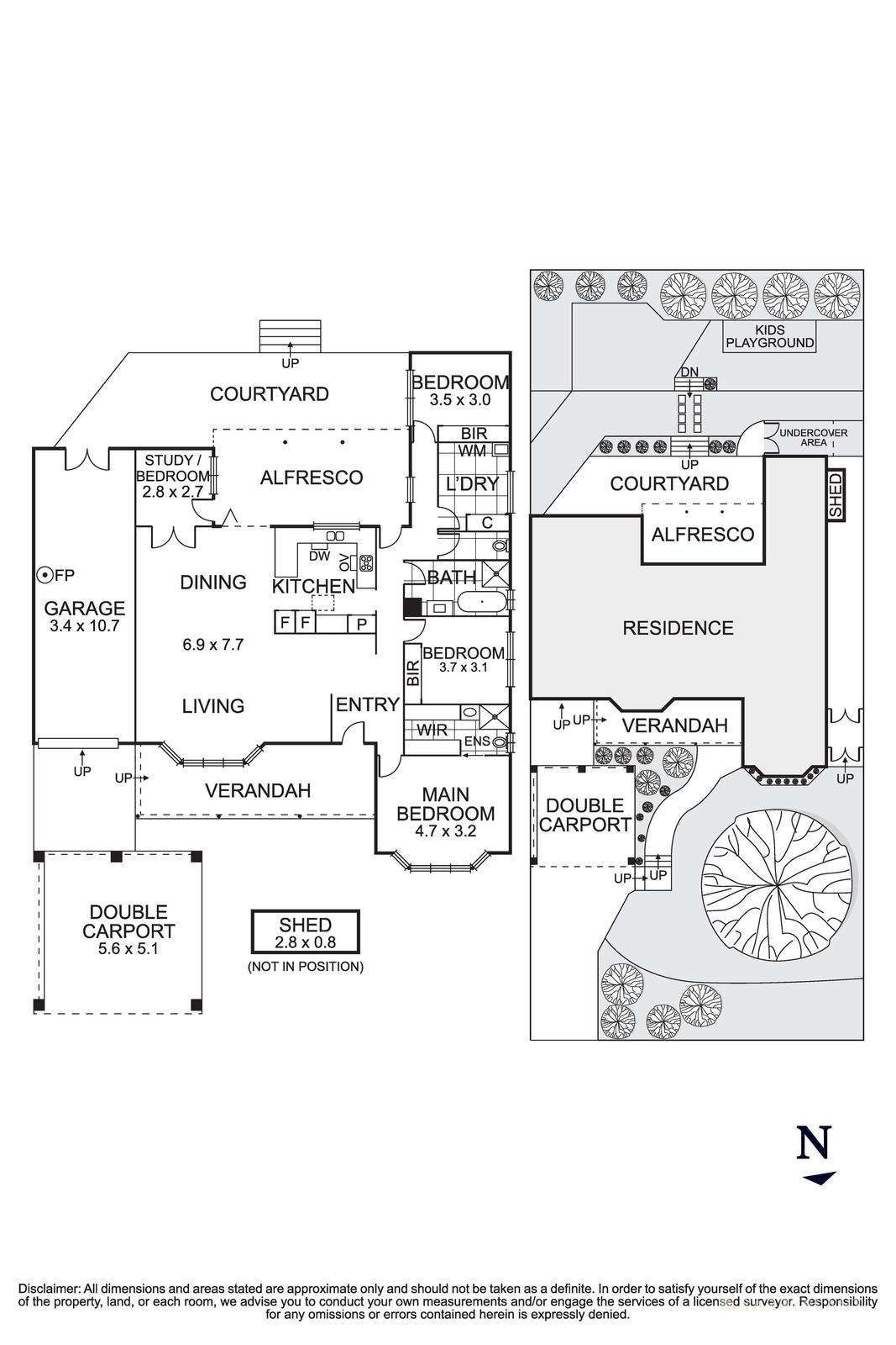 Floorplan of Homely house listing, 19 Kirkford Drive, Mooroolbark VIC 3138
