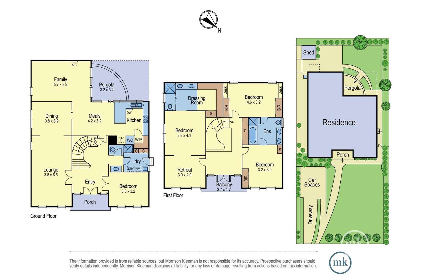 Floorplan of Homely house listing, 38 Eastgate Drive, Greensborough VIC 3088