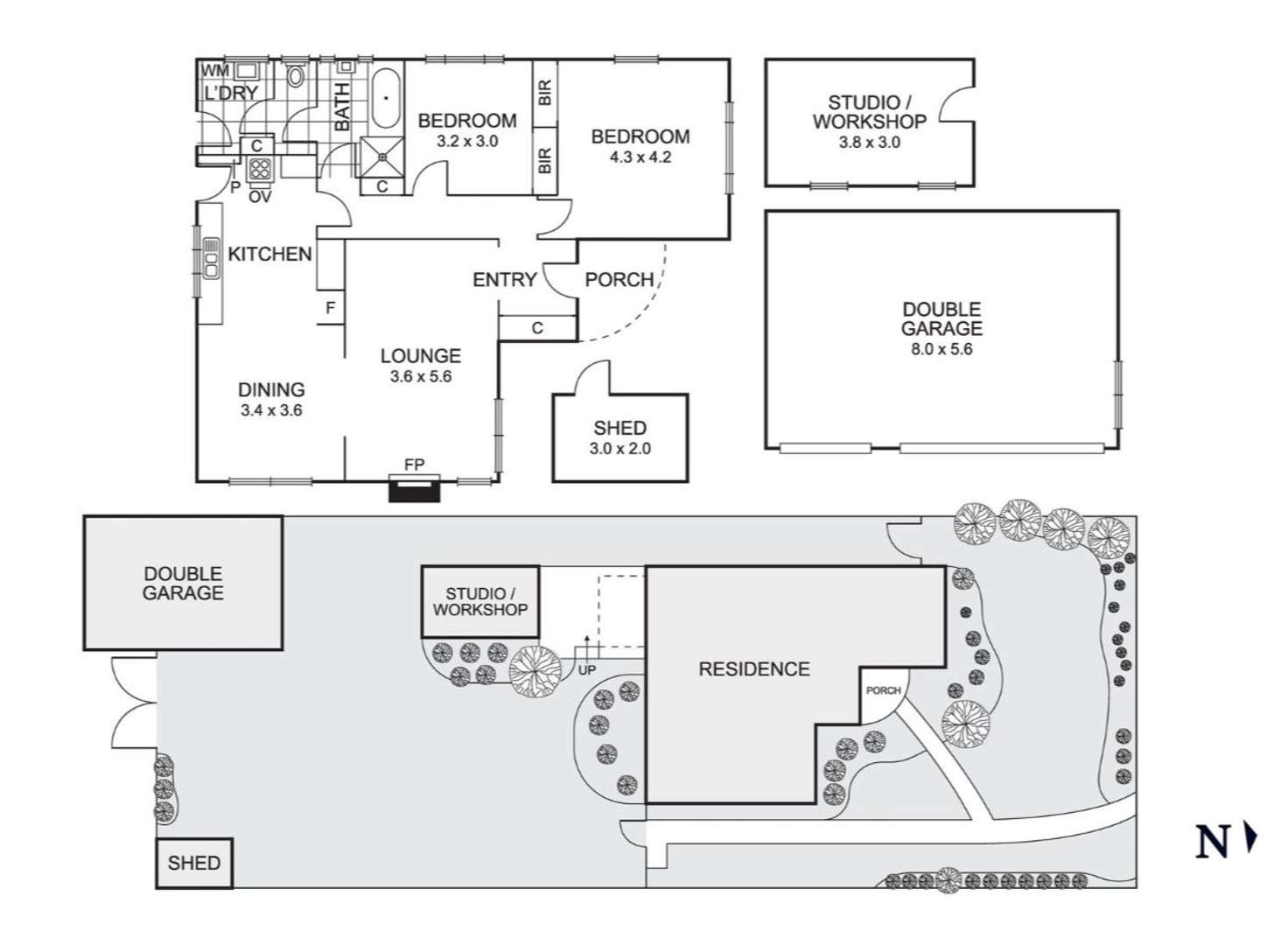 Floorplan of Homely house listing, 156 Balcombe Road, Mentone VIC 3194