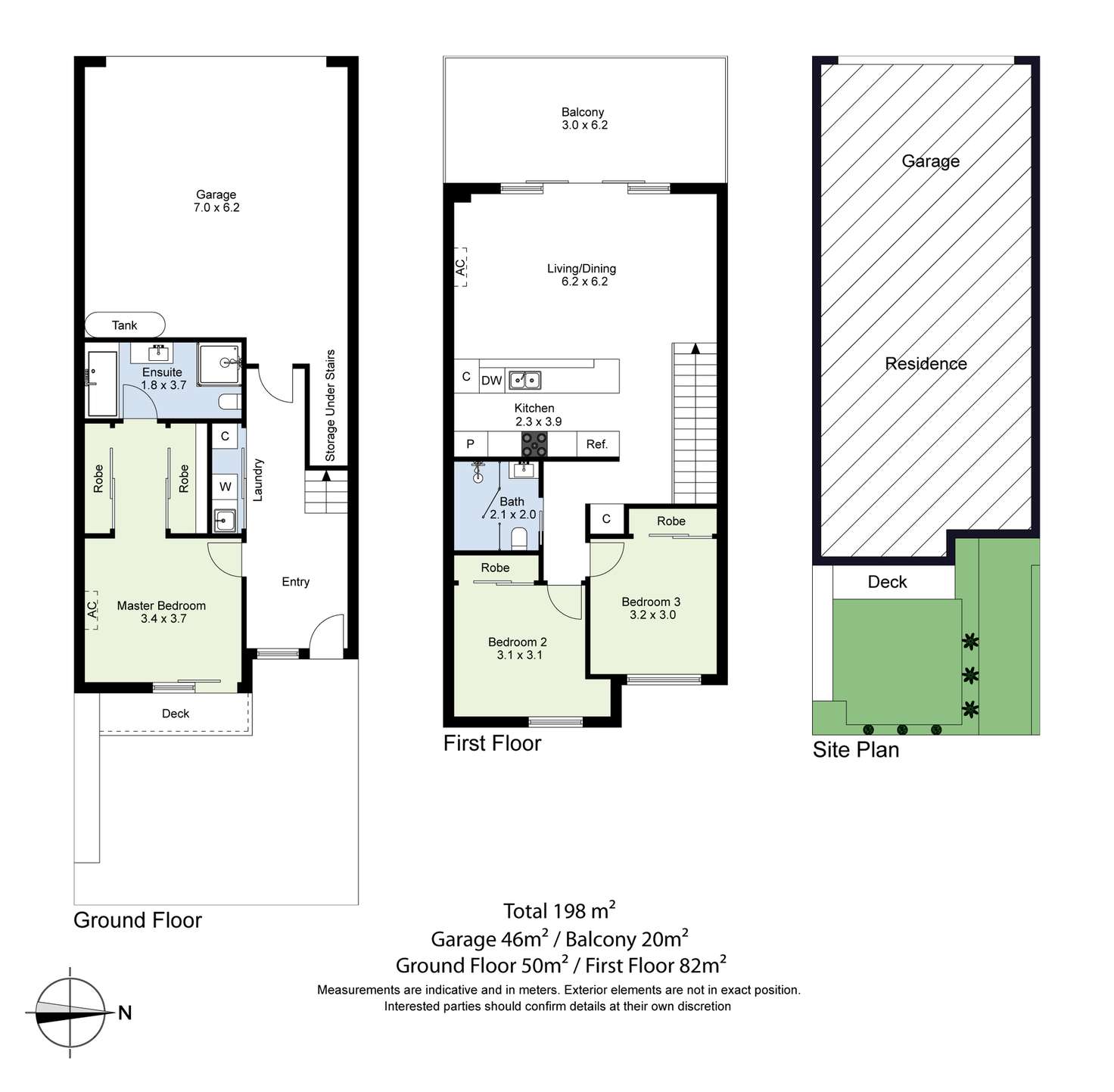 Floorplan of Homely townhouse listing, 17A Rosala Avenue, Altona North VIC 3025