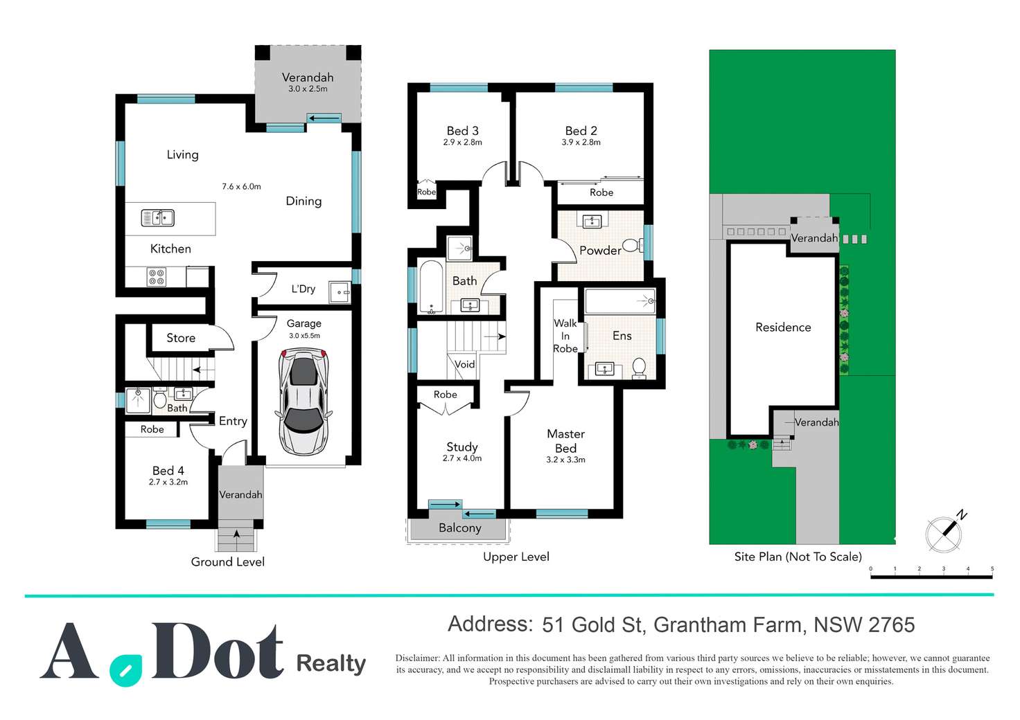 Floorplan of Homely house listing, 51 Gold Street, Grantham Farm NSW 2765
