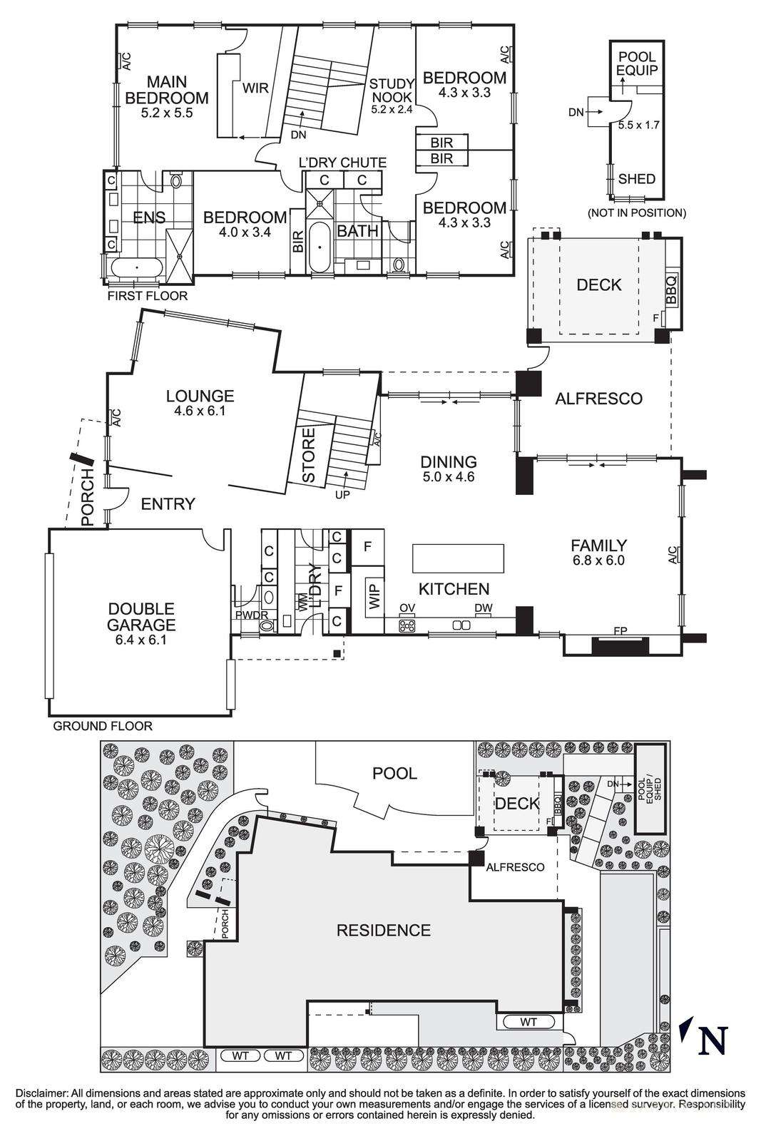 Floorplan of Homely house listing, 10 Omeara Place, Macleod VIC 3085