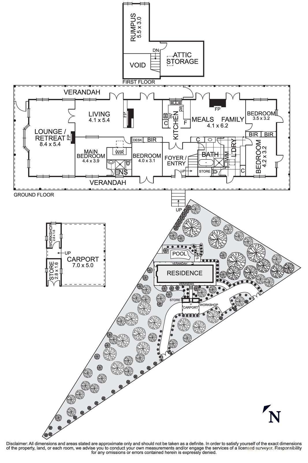 Floorplan of Homely house listing, 91 Lavender Park Road, Eltham VIC 3095