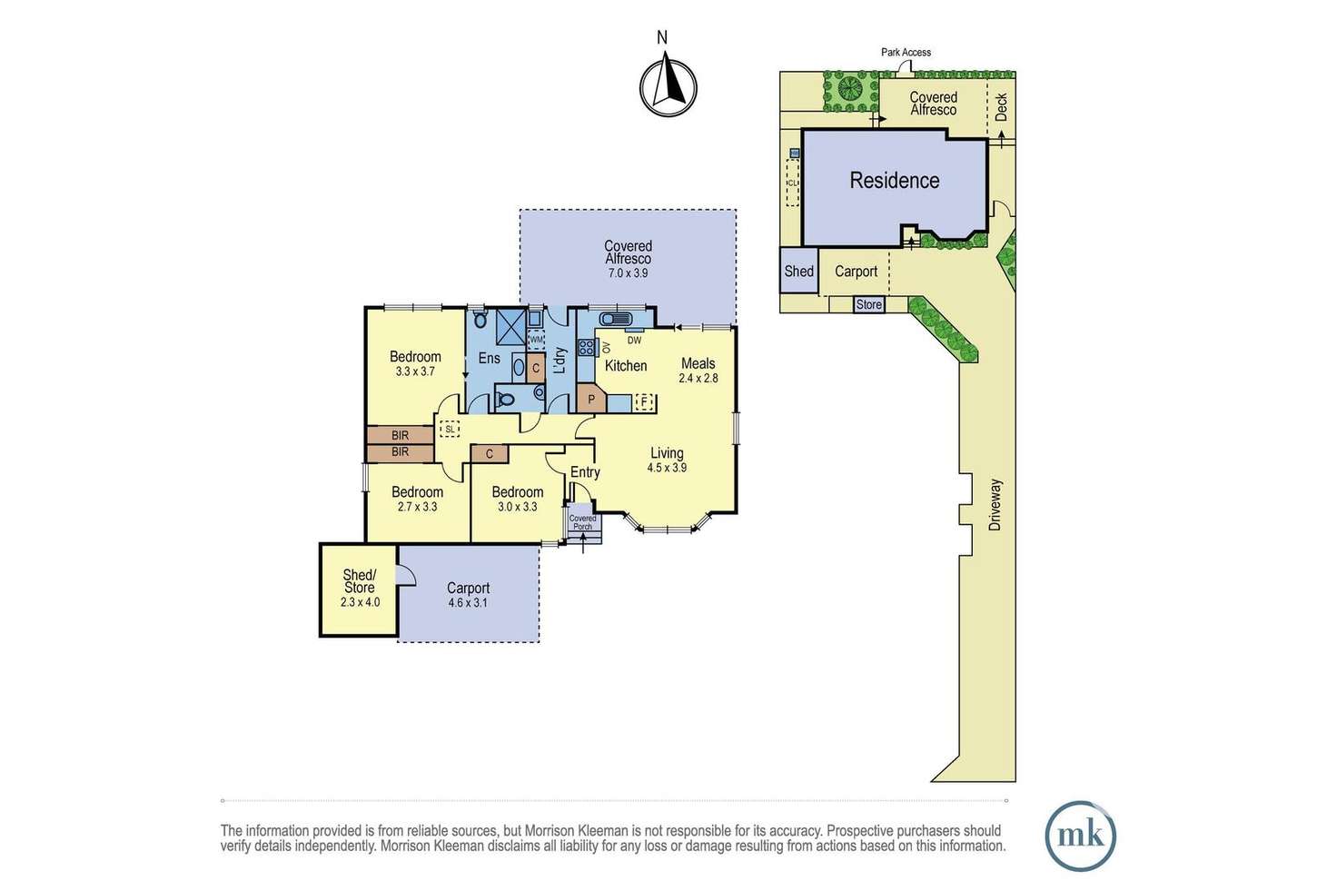 Floorplan of Homely unit listing, 2/4 Vermont Parade, Greensborough VIC 3088