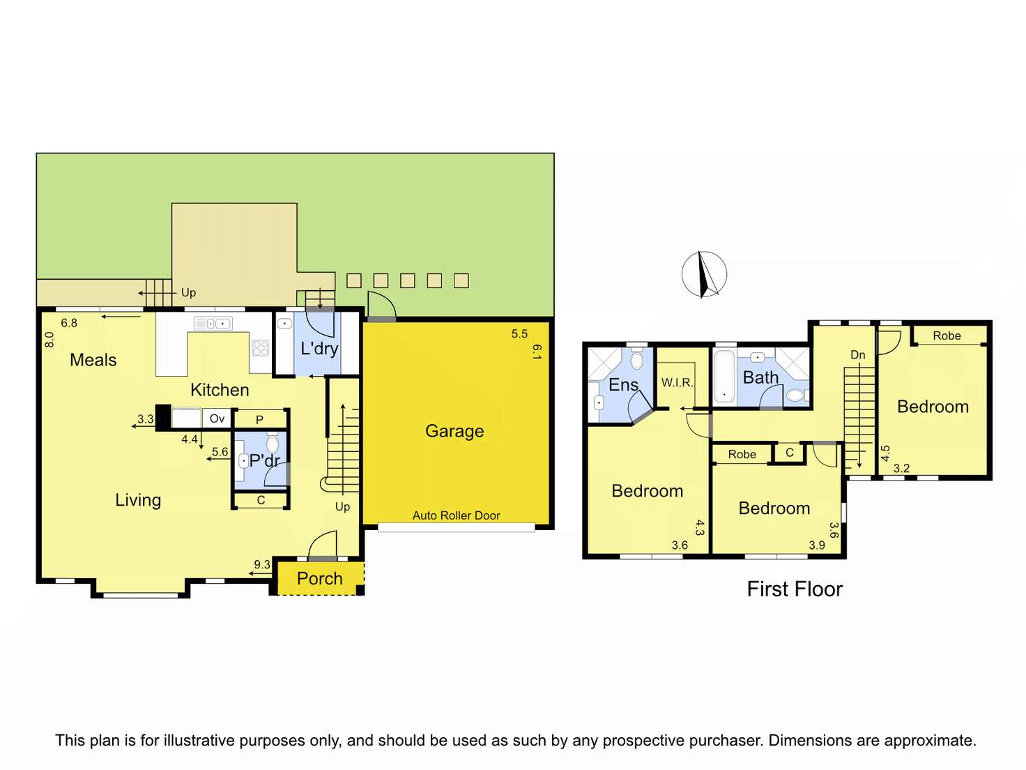 Floorplan of Homely townhouse listing, 13/39 William Street, Greensborough VIC 3088