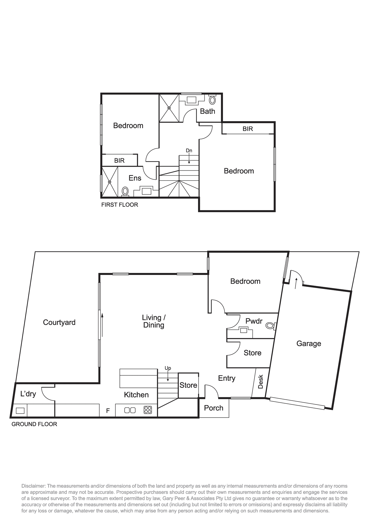 Floorplan of Homely townhouse listing, 3/4 Lilac Street, Bentleigh East VIC 3165