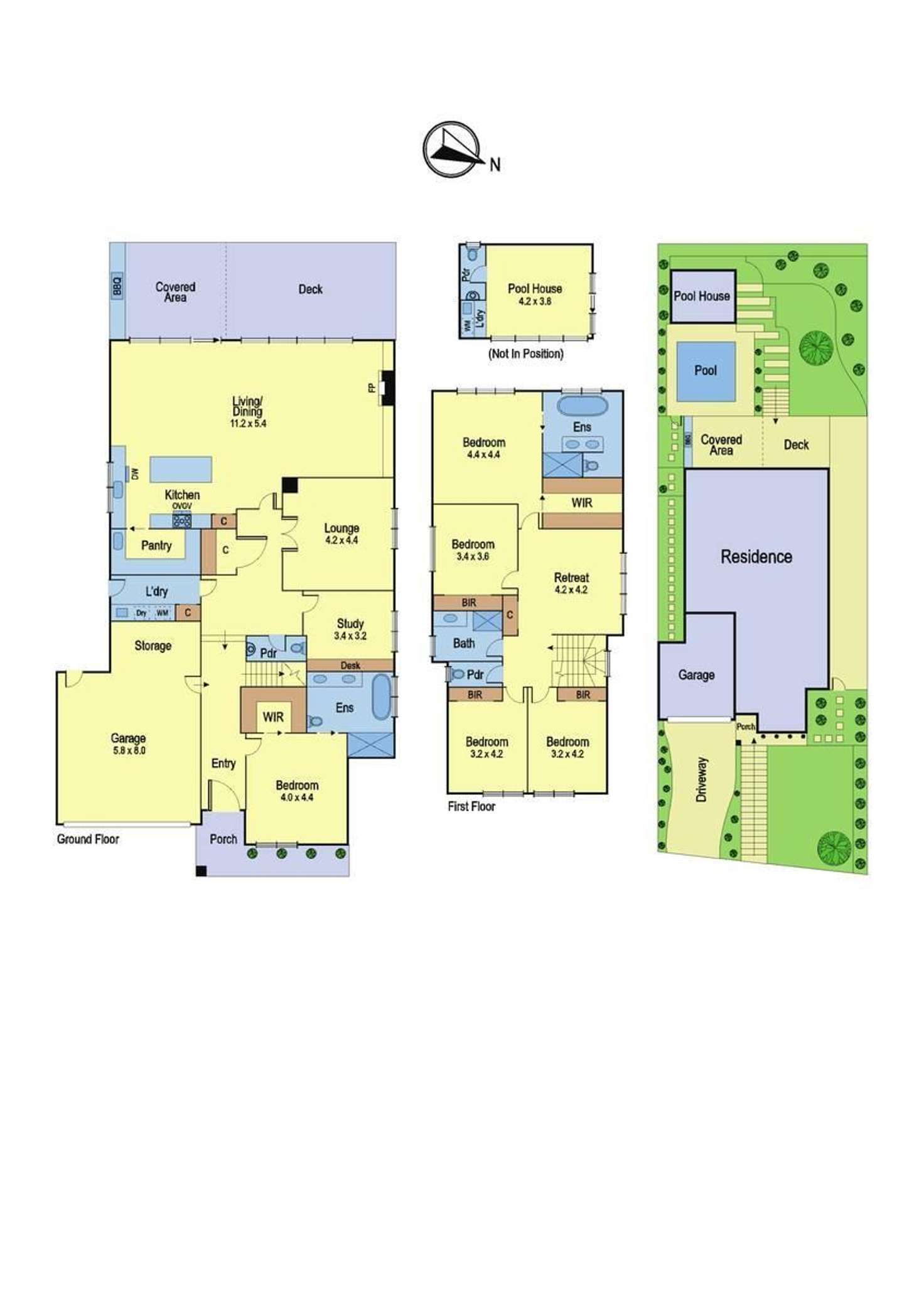 Floorplan of Homely house listing, 77 Mountain View Road, Montmorency VIC 3094