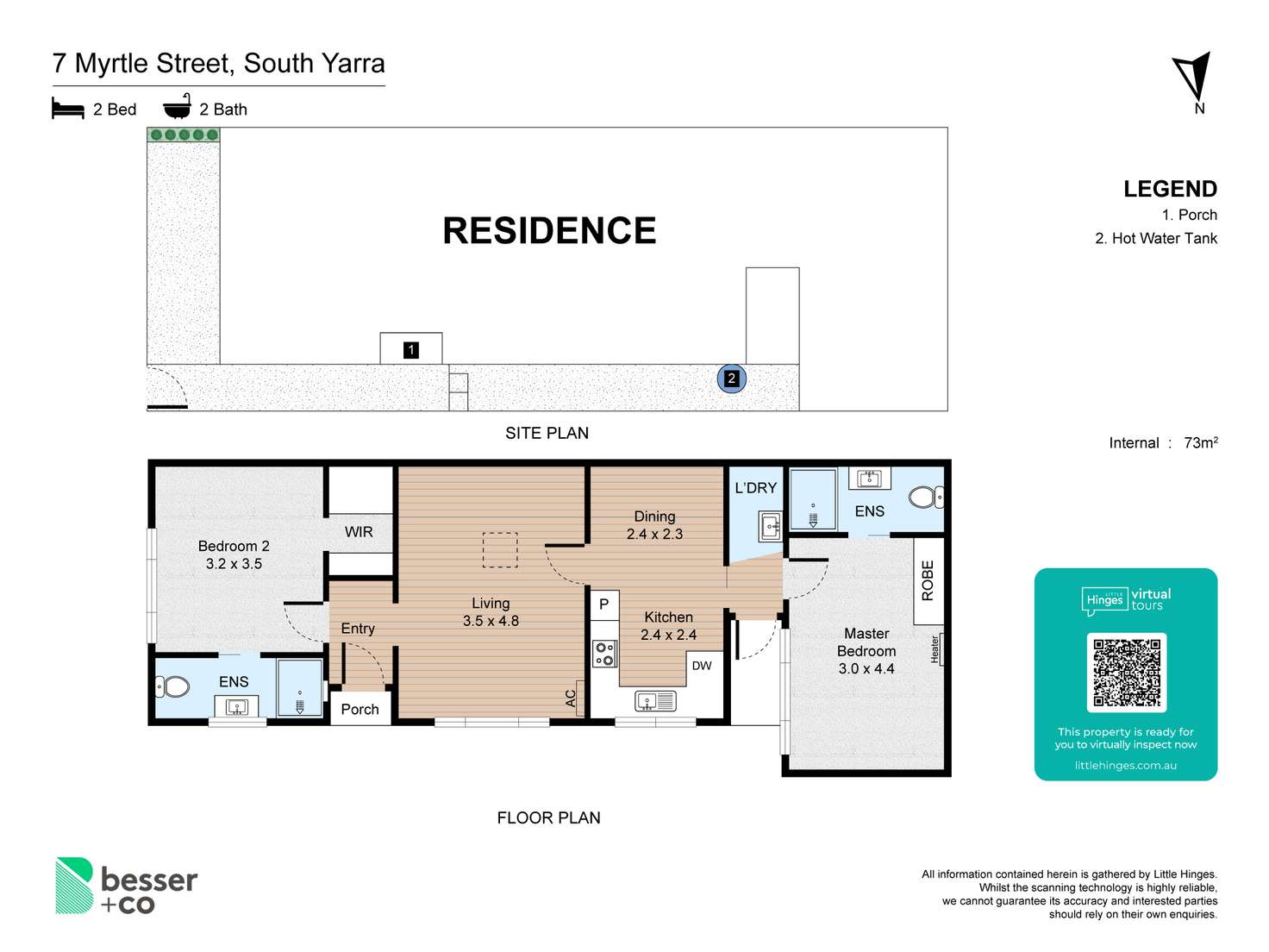 Floorplan of Homely house listing, 7 Myrtle Street, South Yarra VIC 3141